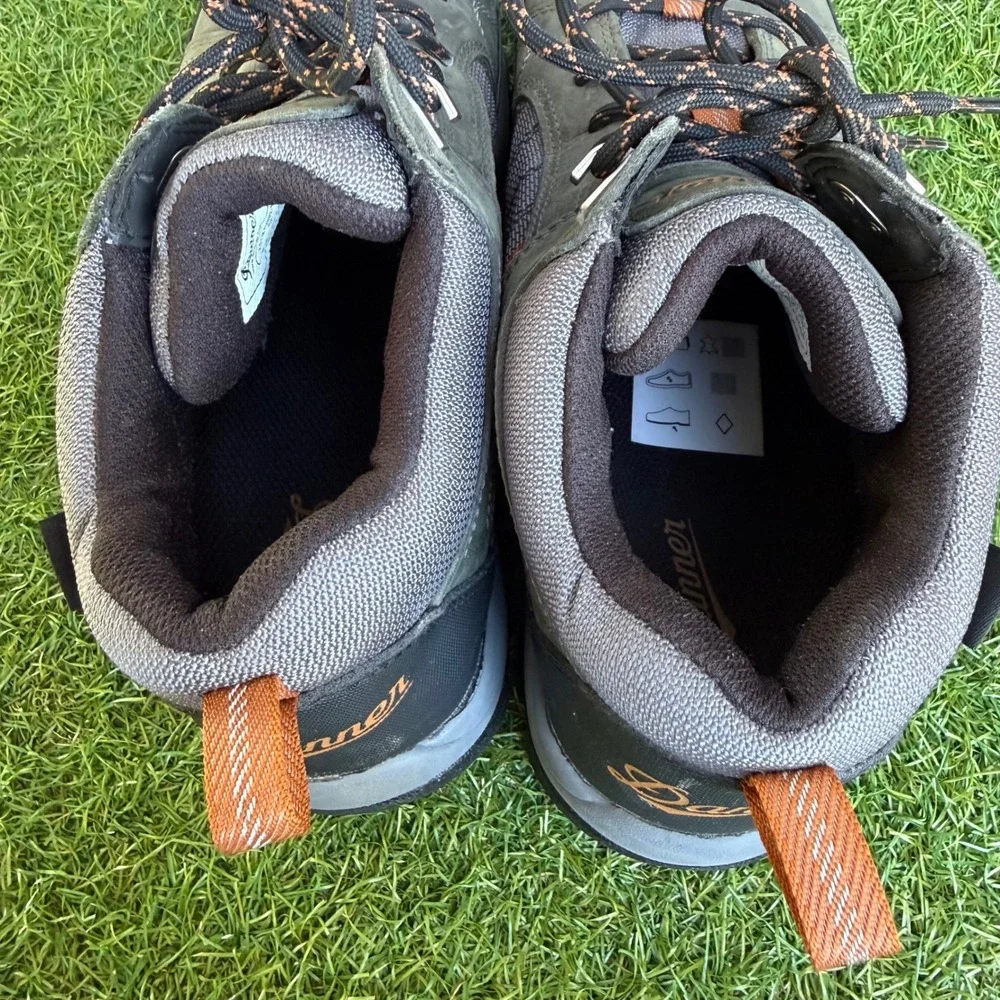 Danner Riverside 4.5 Gray Orange Mens Hiking Work Boots Size 10 D Gorpcore